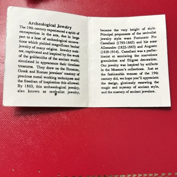 Museum of fine arts Boston archaeological jewelry bracelet - Picture 5 of 8